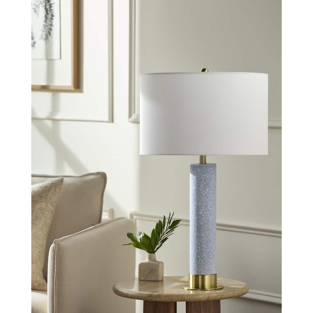 Livabliss Nasima Modern Accent Table Lamp - 30"H x 14"W x 14"D