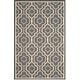 preview thumbnail 37 of 52, SAFAVIEH Courtyard Annmarie Indoor/ Outdoor Waterproof Patio Backyard Rug 2'7" x 5' - Grey/Blue