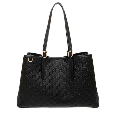 Gucci GG Emblem Large Tote Bag