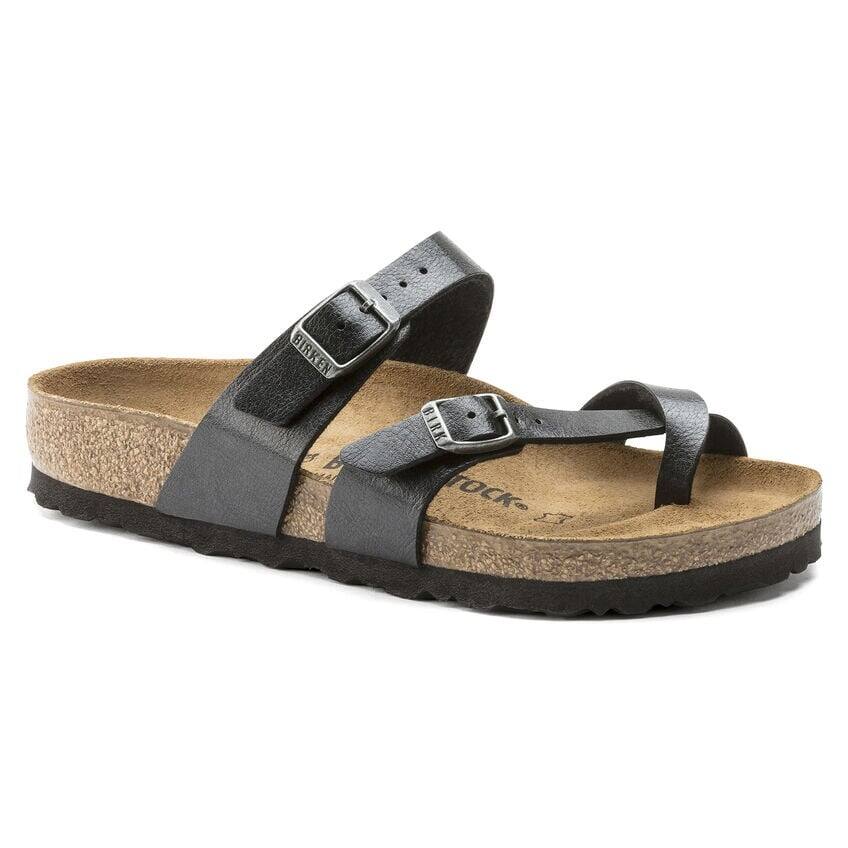 Birkenstock Womens Mayari Graceful Licorice BirkoFlor (Regular Width) 017139 77.5 Licorice