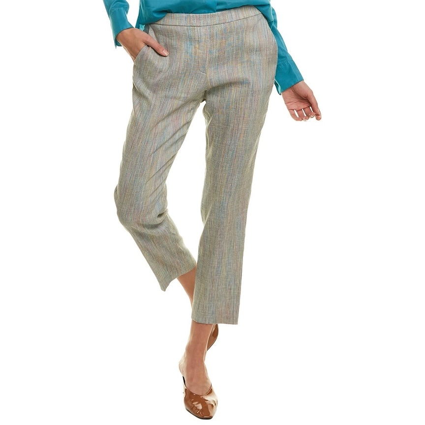 Theory treeca linen pants