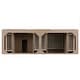 preview thumbnail 7 of 35, James Martin Vanities Portland 72" Double Vanity, Whitewashed Walnut
