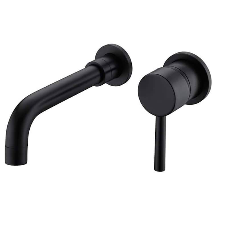 Vanityfair Wall Mount Single Handle Bathroom Sink Faucet