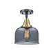 Option Black Antique Brass / Light Smoke