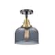 Option Black Antique Brass / Light Smoke