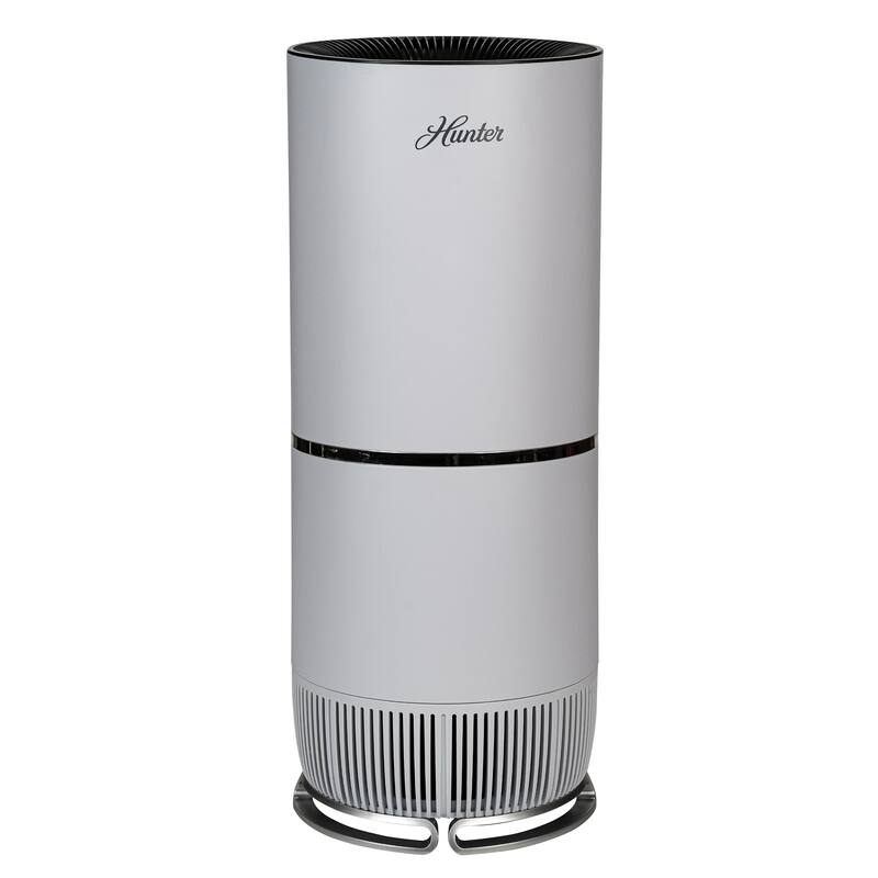 Hunter HP670 Large Tower True HEPA Air Purifier - White