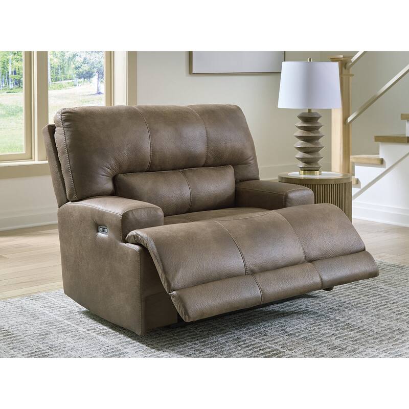 Signature Design by Ashley Bealeaf Brown Power Recliner