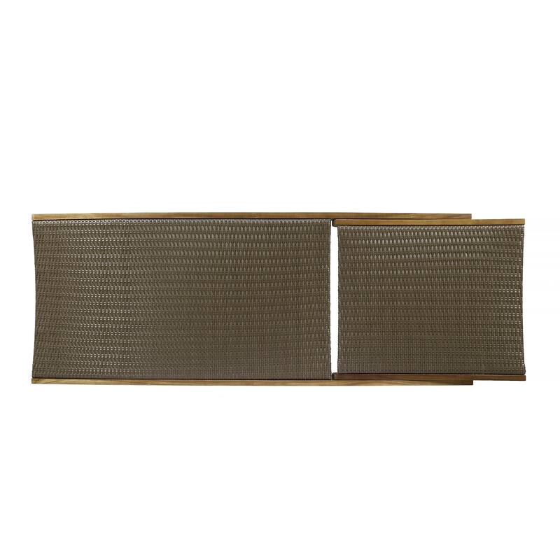 Banzai Wicker and Wood Outdoor Chaise Lounge (Set of 2) by Christopher Knight Home