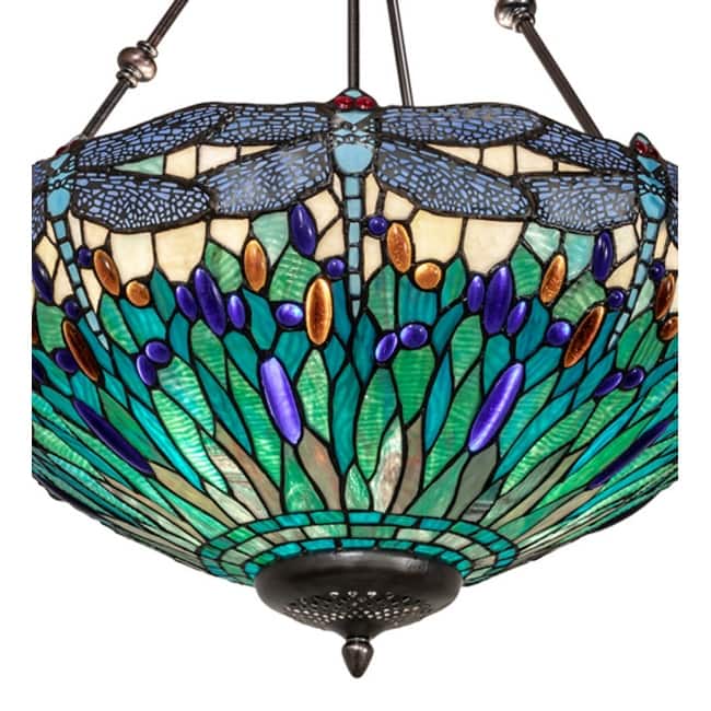 Meyda Tiffany 248582 3 Light 22" Wide Pendant