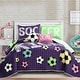 preview thumbnail 2 of 22, Lush Decor Girls Soccer Kick Quilt Set Full - Queen - Purple