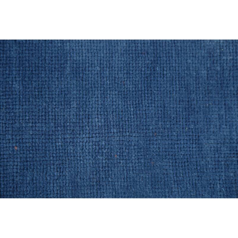 Traditional Oushak Turkish Oriental Runner Rug Handmade Wool Carpet - 2'10" x 8'0"