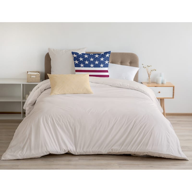 July 4th USA Flag Decorative Throw Pillow