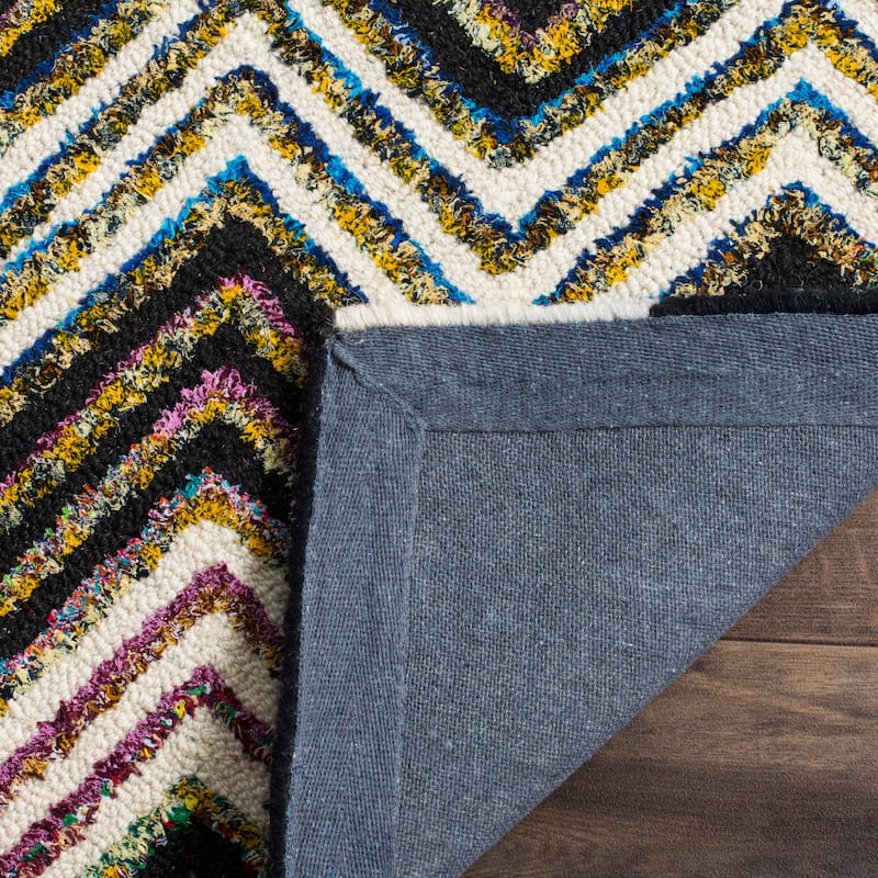 SAFAVIEH Handmade Nantucket Ynes Contemporary Cotton Rug