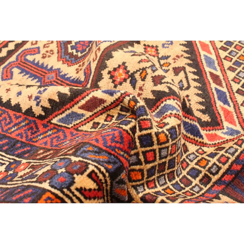 ECARPETGALLERY Hand-knotted Teimani Tan Wool Rug - 2'8 x 4'4