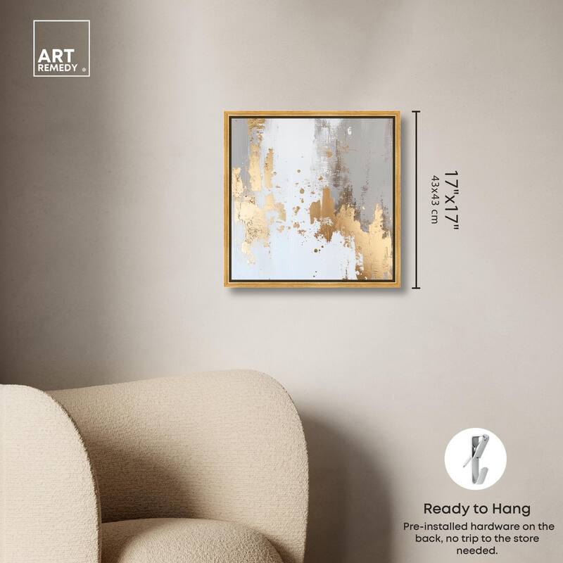 Ghostly Glimmer II Canvas by Art Remedy