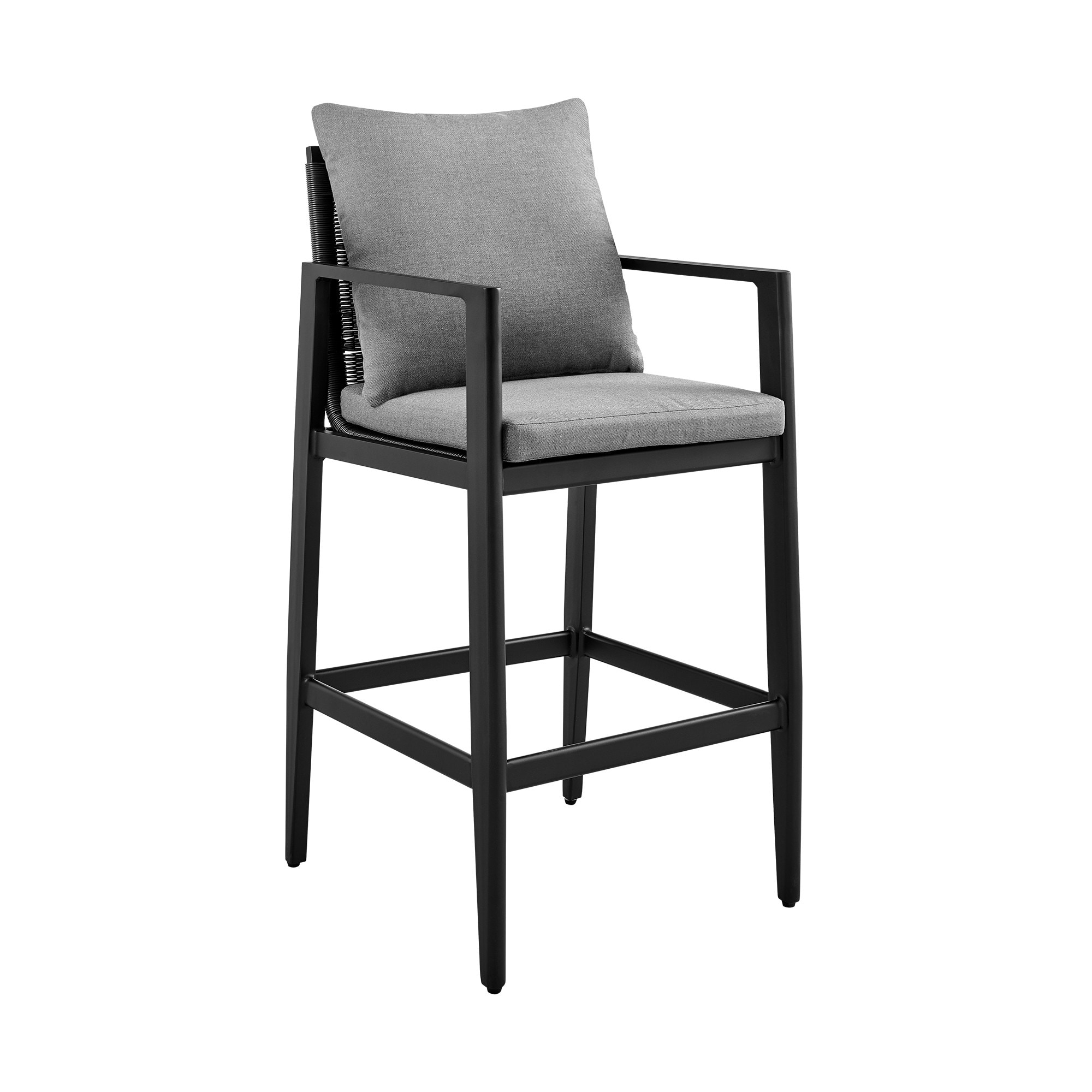 Aluminum counter outlet height stools