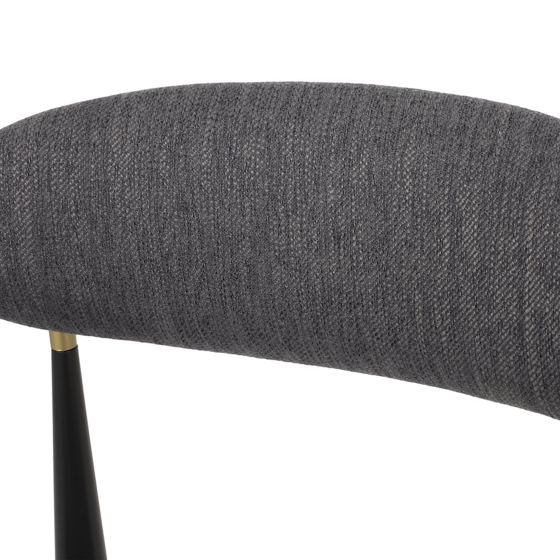 Christopher Knight Home Elmore Fabric and Iron 25-Inch Tall Counter Stools (Set of 2)