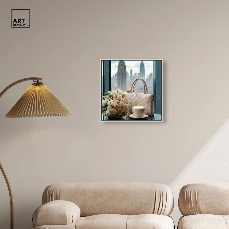 Glam by the Window New York Canvas by Art Remedy