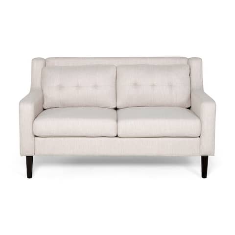 Galene Contemporary Fabric Loveseat by Christopher Knight Home - 58.00" W x 33.50" L x 34.50" H