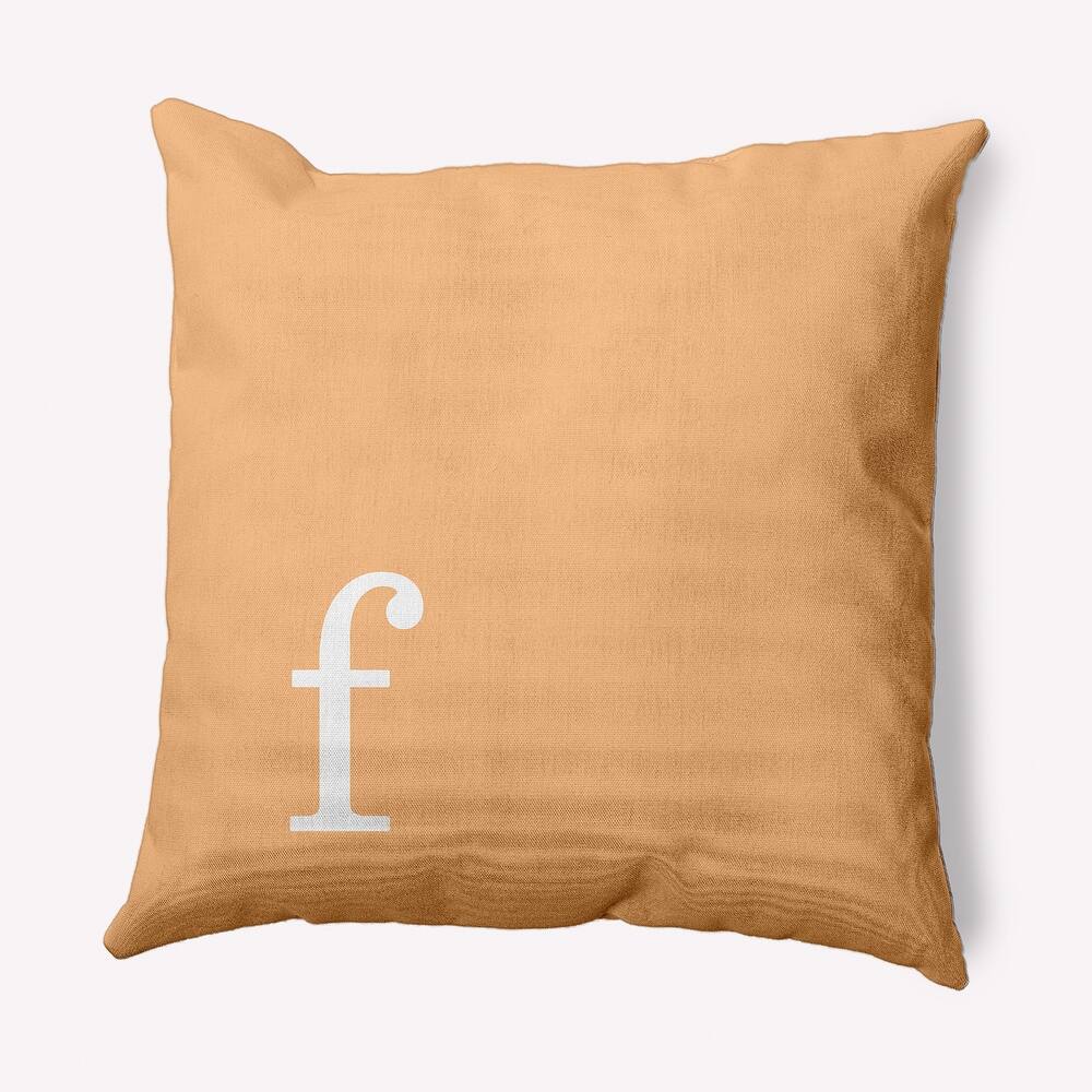 Modern Monogram Decorative Throw Pillow