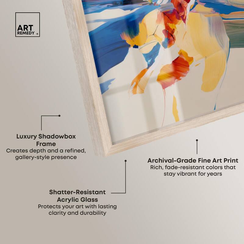 Flippant Bloom III Shadowbox by Art Remedy