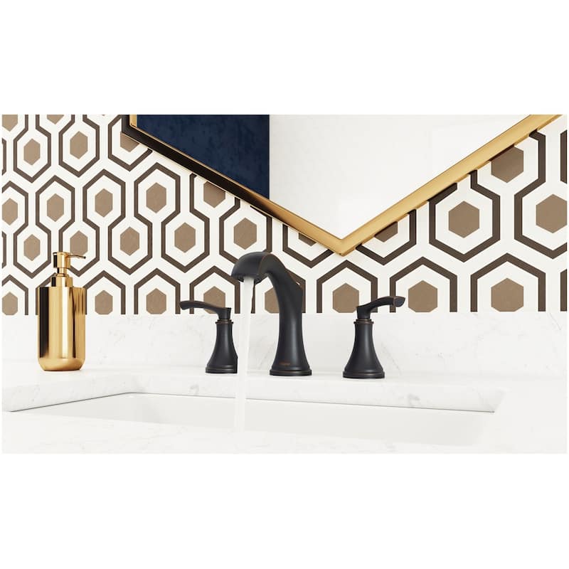 Pfister LG49-WD0 Woodbury 1.2 GPM Widespread Bathroom Faucet with