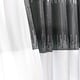 preview thumbnail 68 of 96, Silver Orchid Page Two-tone Faux Silk Glamorous Sequins Sparkle Single Curtain Panel