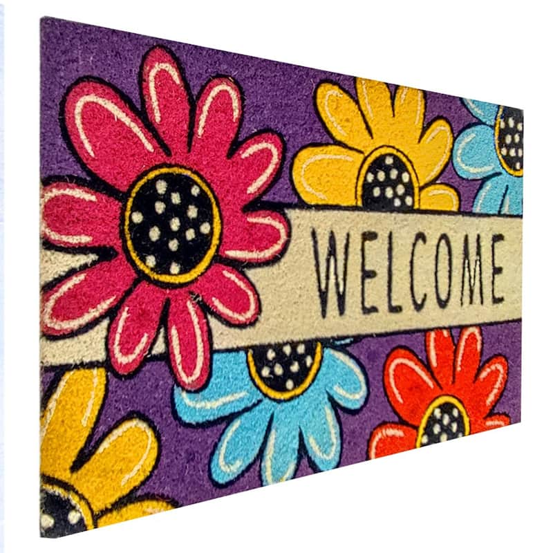 Welcome Daisies 18 INCH X 30 INCH - 18" x 30"