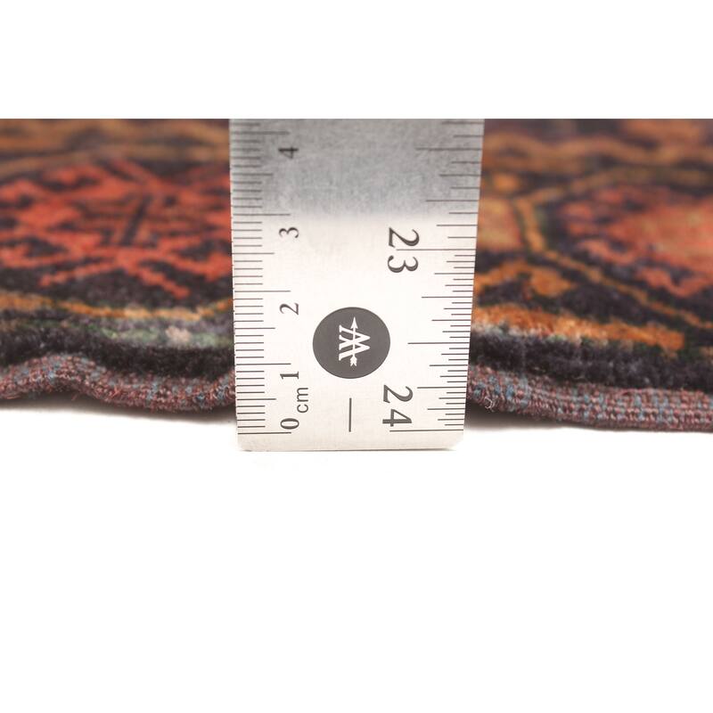 ECARPETGALLERY Hand-knotted Teimani Black Wool Rug - 3'0 x 4'8