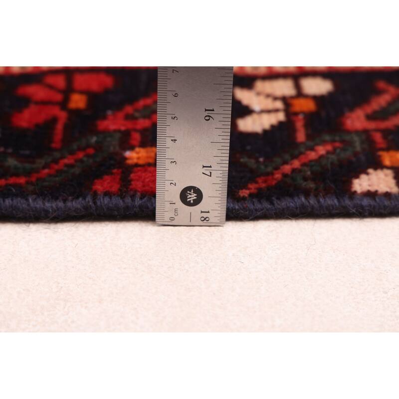 ECARPETGALLERY Hand-knotted Antalya Vintage Red Wool Rug - 4'10 x 9'5