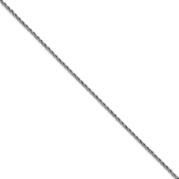 Chisel Stainless Steel 2.3mm 30 Inch Rope Chain (2.3 mm) - 30 in
