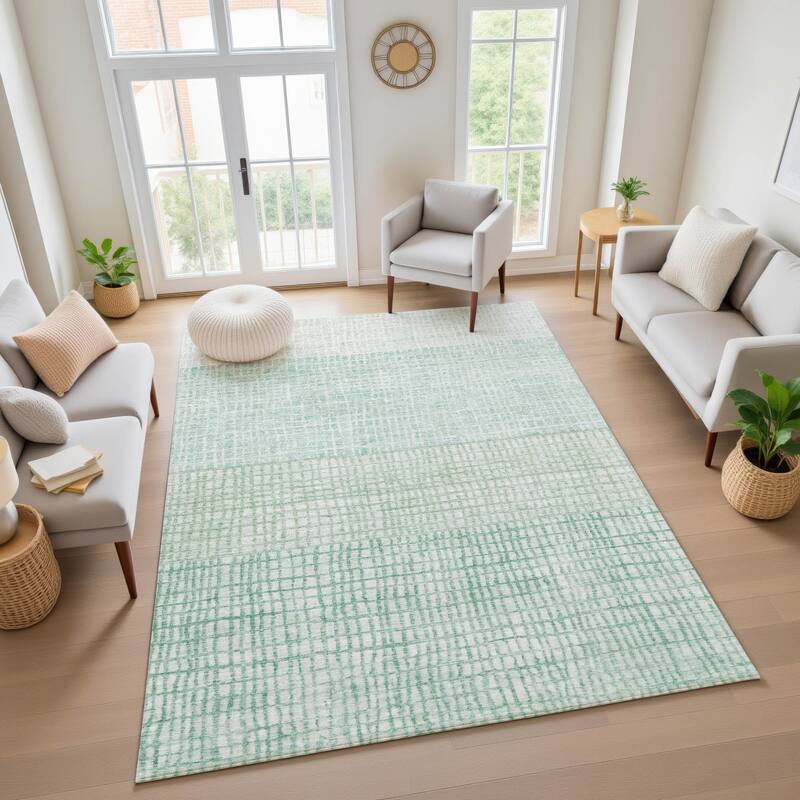 Premium Washable Super Soft Modern Ombre Mayfield Rug