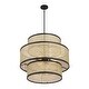 preview thumbnail 3 of 3, Meridian M7016 3 Light 22" Wide Pendant