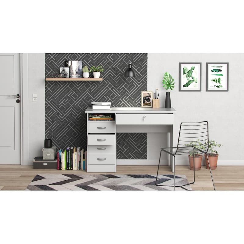 Porch & Den Skylar 5-drawer Desk