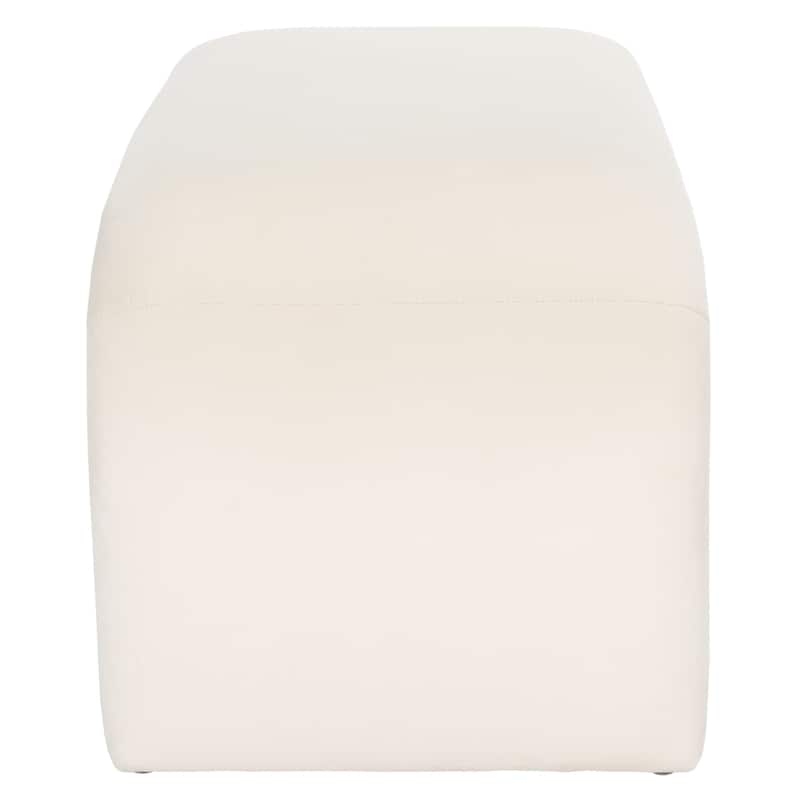 SAFAVIEH Margarett Modern Minimalist Glam Bench - 45" W x 18" D x 19" H - 45"W x 18"D x 19"H