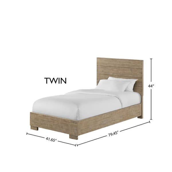 dimension image slide 0 of 2, Bello Pine Complete Twin Bed