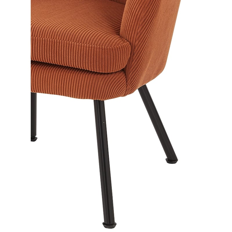 Mid Century Modern Upholstered Living Room Accent Chair