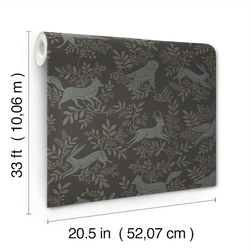 Chesapeake Revelry Black Forest Frolic Wallpaper