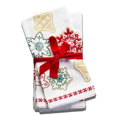 Sugar Cookie Napkin Set Of 4 Cloth Napkin Holder For Home Table Dinner Decor - 20 x 20