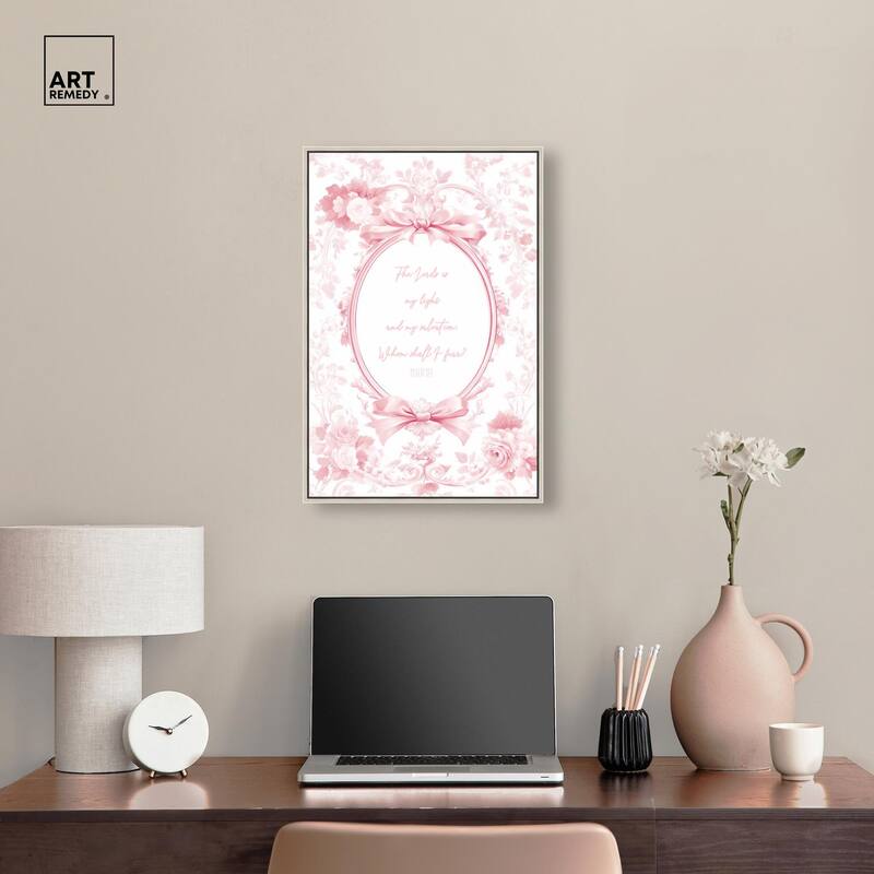 My Light Pink Canvas by Art Remedy