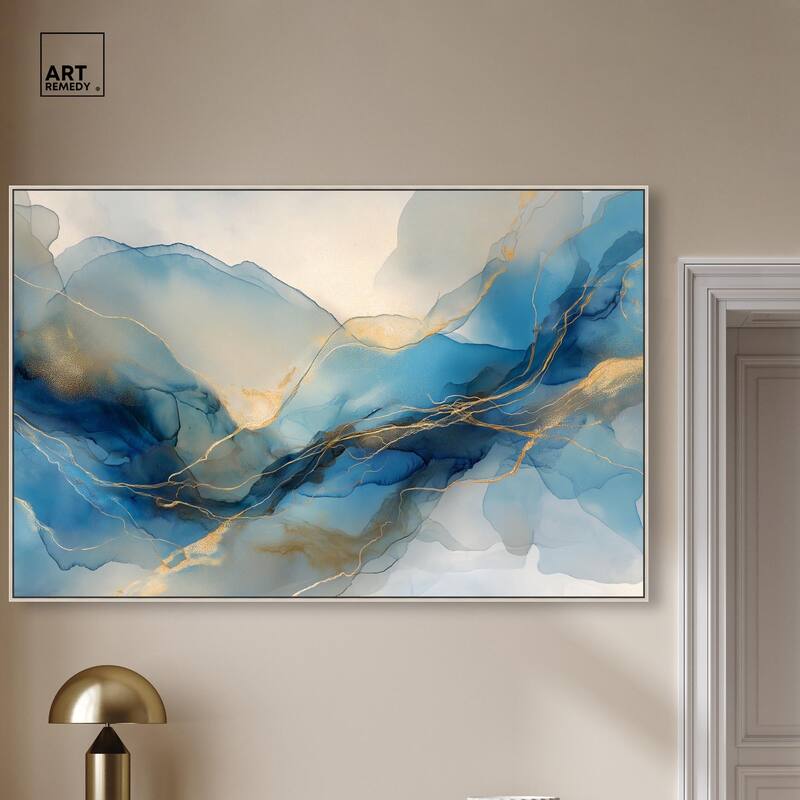 Postmodern Flow II Canvas by Art Remedy