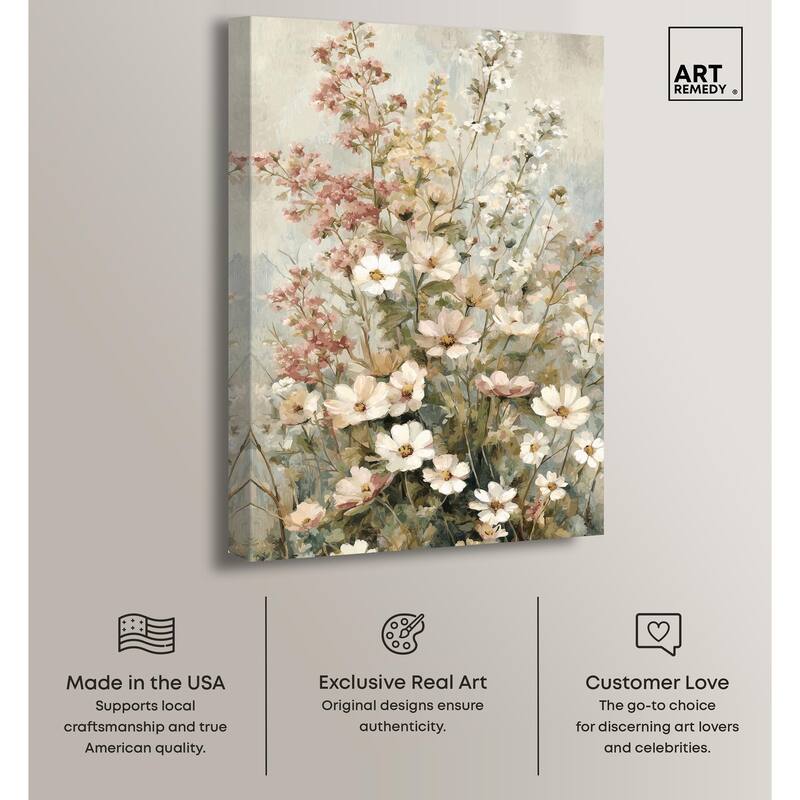 Heirloom Blossoms I Canvas by Art Remedy, Gallery Wrapped