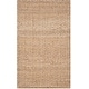 preview thumbnail 14 of 12, SAFAVIEH Handmade Natural Fiber Grainne Jute Rug 2'6" x 4' - Light Blue/Natural - Rectangle