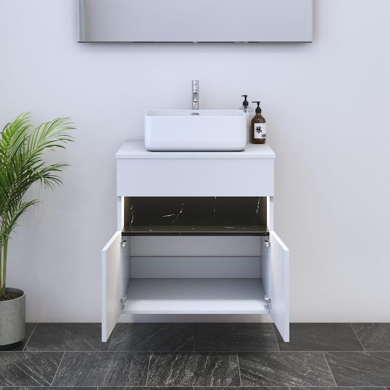 Laguna 2D 60 Floating Bathroom Vanity (24" Width)