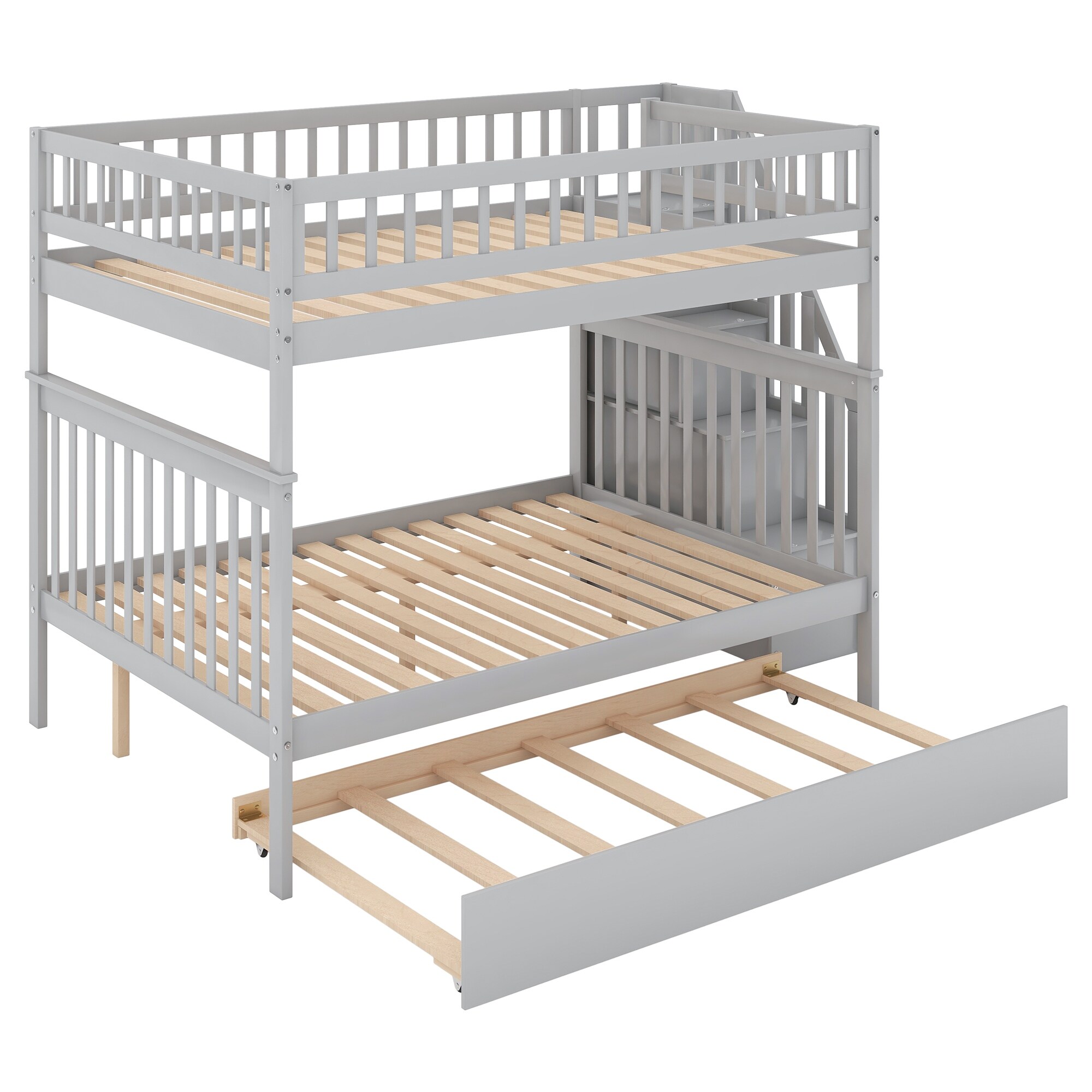Detachable full sales size bunk beds