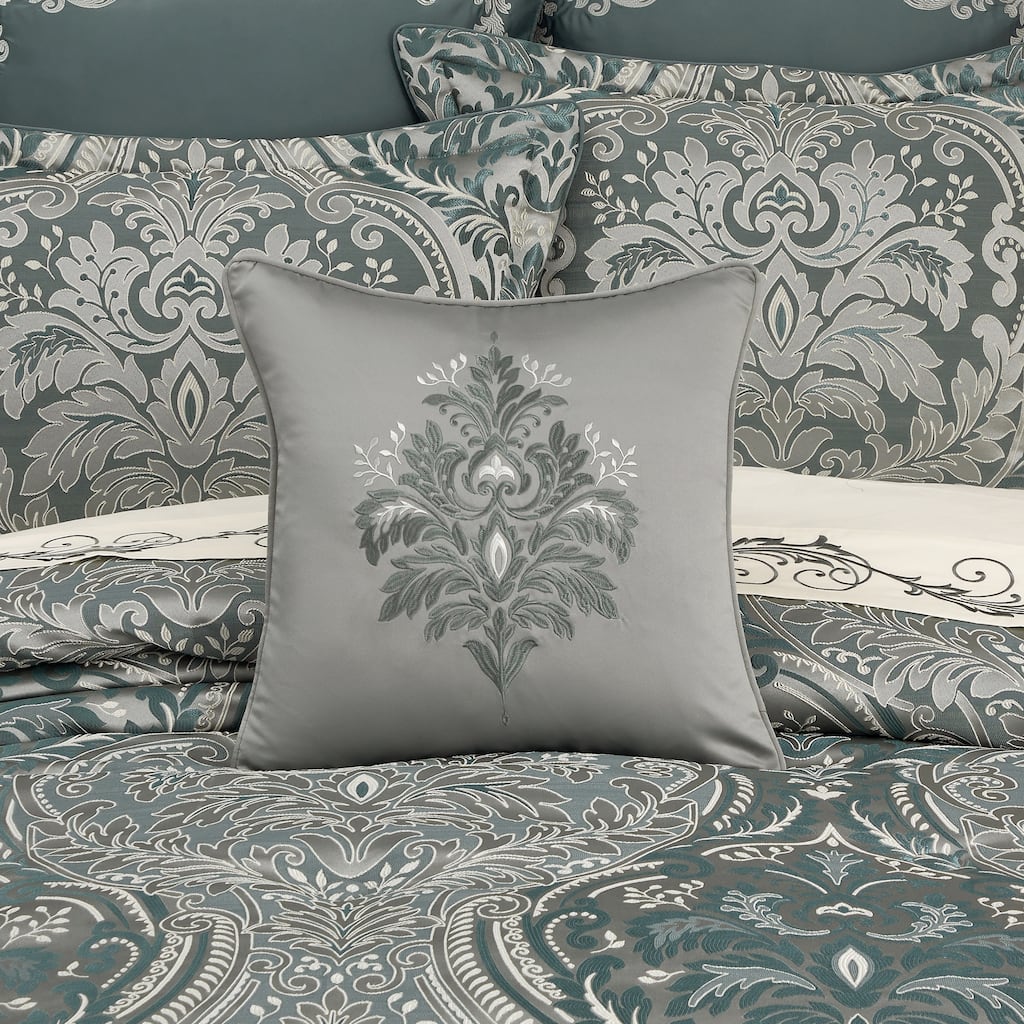 J. Queen New York Renata 18" Square Decorative Throw Pillow
