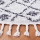 preview thumbnail 37 of 117, SAFAVIEH Berber Fringe Shag Leatha Trellis Rug