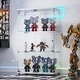 preview thumbnail 56 of 165, Glass Display Cabinet with Doors & Locks, Acrylic Shelves, Floor Standing Storage Showcase for Home or Office
