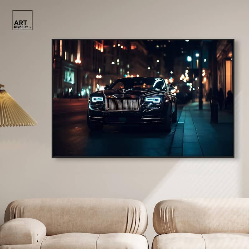 Phantom's Gleam Canvas by Art Remedy