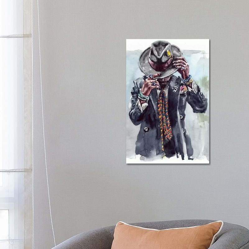 iCanvas "Men's Style III" by Sunflowerman Canvas Print - 26x18x1.5
